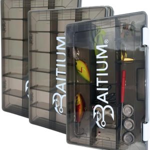 Fishing Tackle Box Organizer, Tackle Boxes With Dividers, Fishing Box, Tacklebox for Fishing, 3600 Tackle Tray or 3700, Lure Organizer, Plastic Storage,Fishing Gear - 3600 (3 Pack)