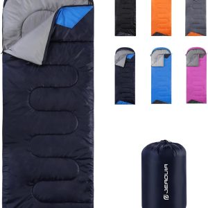 Sleeping Bags for Adults Backpacking Lightweight Waterproof- Cold Weather Sleeping Bag for Girls Boys Mens for Warm Camping Hiking Outdoor Travel Hunting with Compression Bags